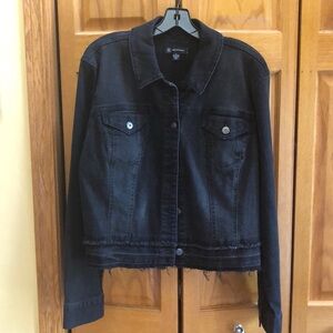 INC International Concepts Dark Denim Jacket